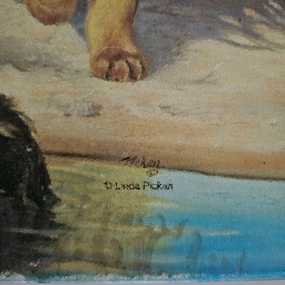 Charming Glass Cutting Board With Puppies & Ducklings Linda Picken 11.75x15.75" - Picture 3 of 9